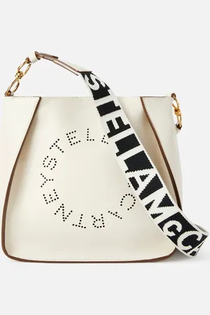 Stella McCartney Borsa a Tracolla con Logo, Donna