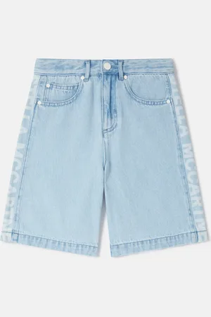 Stella McCartney Pantaloncini con Nastro Logo,