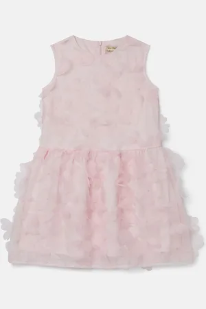 Stella McCartney Abito Senza Maniche con Applicazione Fiori,