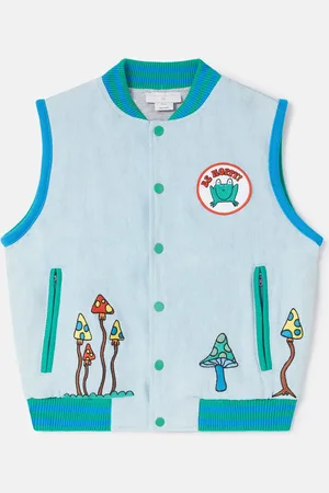 Stella McCartney Giacca senza maniche amici del bosco,
