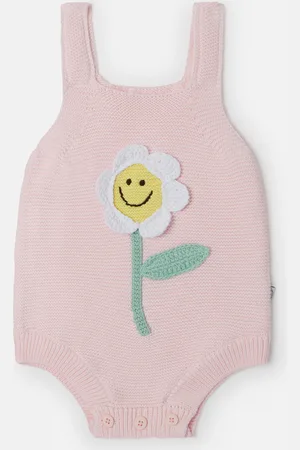 Stella McCartney Pagliaccetto con Ricamo Fiori,