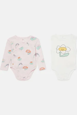 Stella McCartney Set Pagliaccetti con Stampa Fiori,