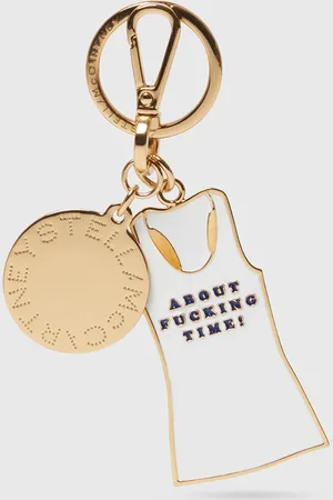 Stella McCartney About Fucking Time! Portachiavi Canotta, Donna