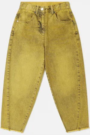 Stella McCartney Jeans in Denim con Grafica Sponge Bob,