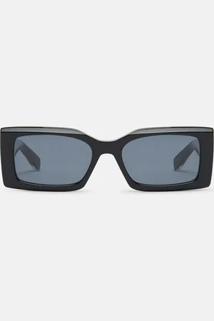 Stella McCartney Logo-Engraved Rectangular Sunglasses, Donna