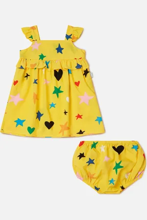 Stella McCartney Set Vestitino e Bloomer con Motivo Stelle,