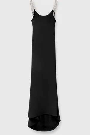 Stella McCartney Abito con Spalline in Catena di Cristallo, Donna,