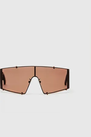 Stella McCartney Occhiali da Sole Rettangolari Traslucidi, Donna