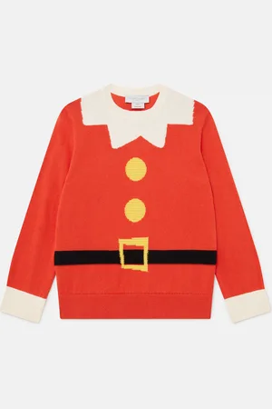 Stella McCartney Maglia con Elfo di Babbo Natale, Donna,