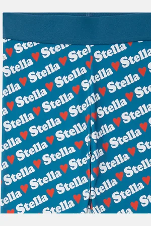 Stella McCartney Legging con Stampa Logo,