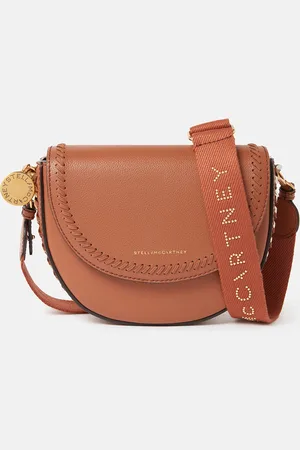 Stella McCartney Borsa a spalla medium con patta Frayme in MIRUM, Donna