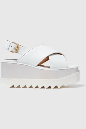 Stella McCartney Sandali con Plateau Elyse, Donna,