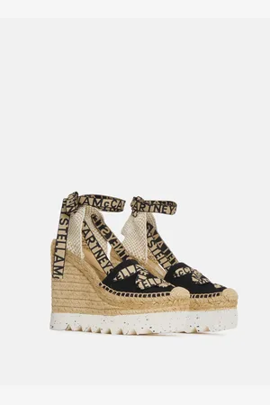Stella McCartney Gaia Platform Espadrille Wedges, Donna,