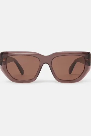 Stella McCartney Occhiali da Sole Cat Eye con Logo, Donna