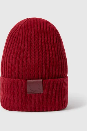 Stella McCartney Berretto a Coste con Logo, Donna