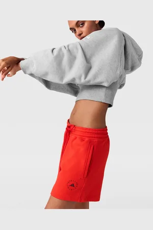 Stella McCartney Pantaloncini con Logo, Donna,