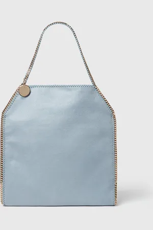 Stella McCartney Borsa Tote a Spalla Baby Bella Grande, Donna, Guscio d