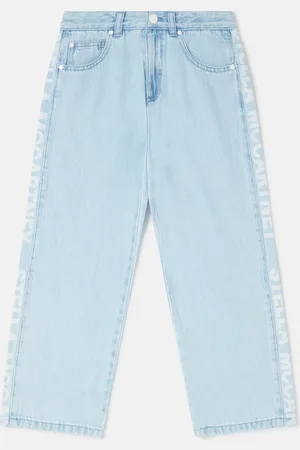 Stella McCartney Jeans con Nastro Logo,