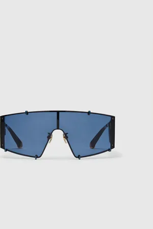 Stella McCartney Occhiali da Sole Rettangolari Traslucidi, Donna