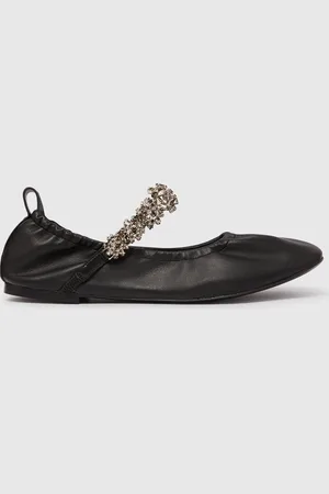 Stella McCartney Ballerine con Fiori in Cristallo Elsa, Donna,