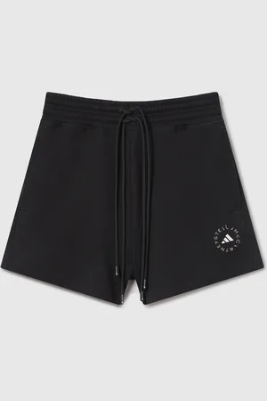 Stella McCartney Pantaloncini con Logo, Donna,