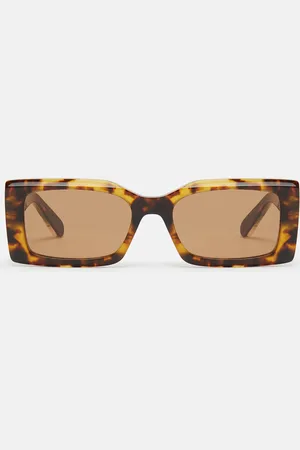 Stella McCartney Logo-Engraved Rectangular Sunglasses, Donna