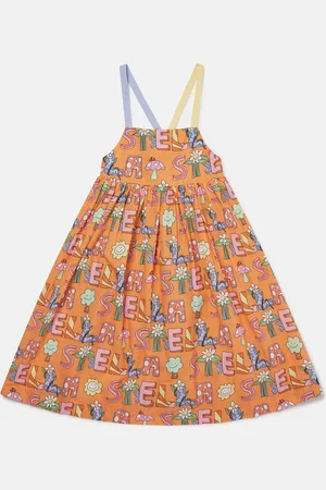 Stella McCartney Abito senza maniche scritta foresta Stella,