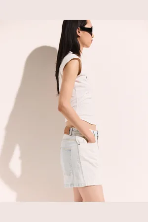 Stella McCartney T-Shirt Senza Maniche Grafica Ciliegie, Donna,