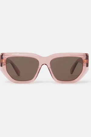 Stella McCartney Occhiali da Sole Cat Eye con Logo, Donna