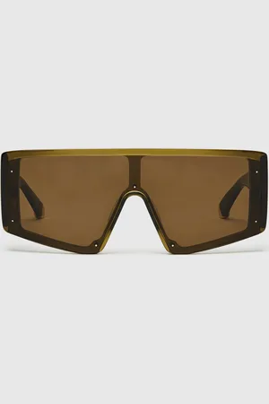 Stella McCartney Occhiali da Sole Quadrati Traslucidi, Donna