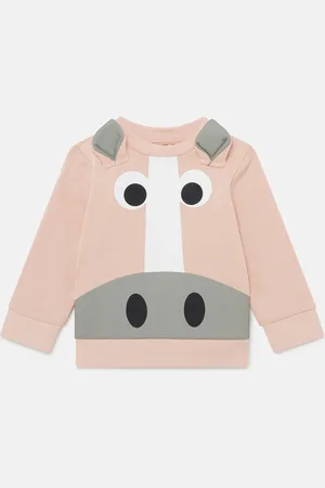 Stella McCartney Felpa Grafica Cavallo, Donna,