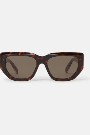 Stella McCartney Occhiali da Sole Cat Eye con Logo, Donna