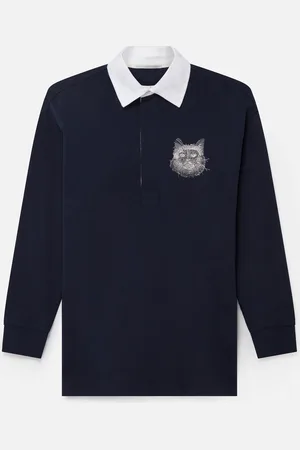 Stella McCartney Abito Felpa con Ricamo Gatto, Donna,