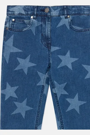 Stella McCartney Skinny Jeans con Stampa Stella,