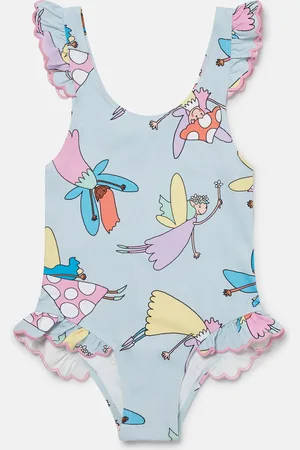 Stella McCartney Costume da bagno stampa fate,