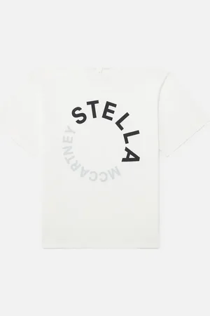 Stella McCartney Maglietta Grafica Logo, Donna,