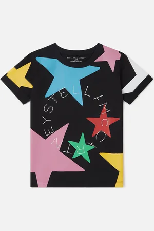 Stella McCartney Maglietta con Logo Motivo Stella, Donna,