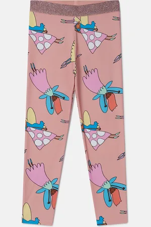 Stella McCartney Legging elasticizzati stampa fate,
