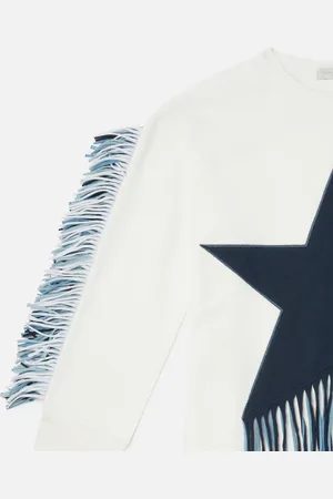 Stella McCartney Abito Felpa Stella con Frange,