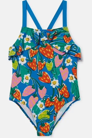 Stella McCartney Costume da Bagno con Stampa Fragole,