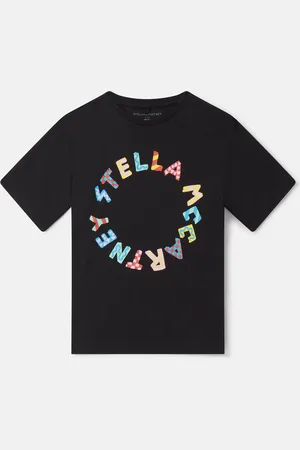 Stella McCartney Medallion Logo T-Shirt, Donna,