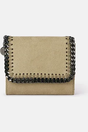 Stella McCartney Portafoglio con patta piccolo Falabella, Donna