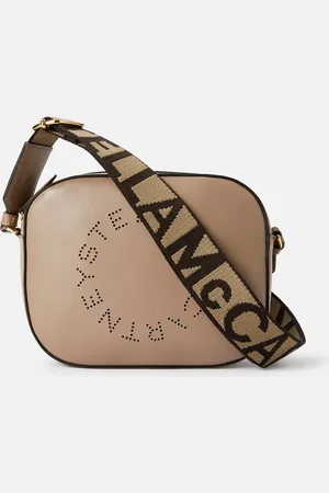 Stella McCartney Camera Bag a Tracolla con Logo, Donna
