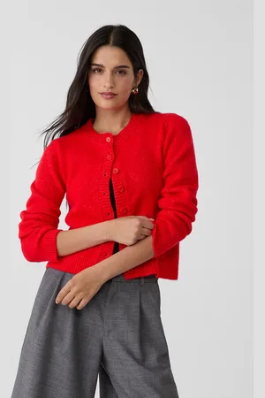 Stradivarius Cardigan in maglia con bottoni XS