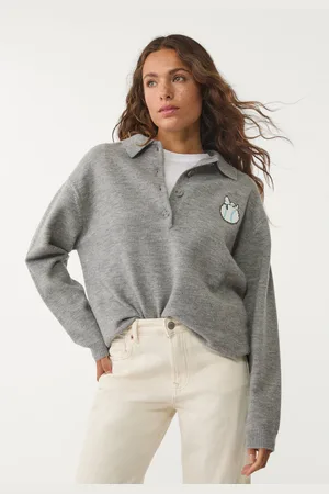 Stradivarius Polo in maglia Snoopy XS-S