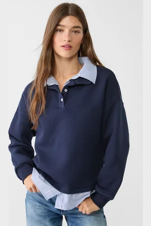 Stradivarius Polo combinata in popeline XS