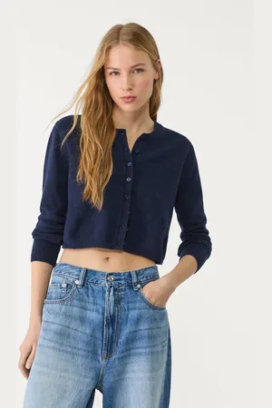 Stradivarius Cardigan in maglia con bottoni XL