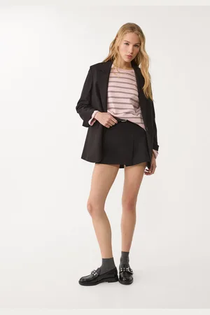 Stradivarius Gonna pantalone incrociata con cintura M