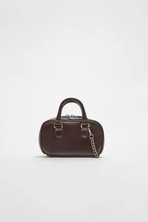 Stradivarius Mini borsa a tracolla a bauletto OS