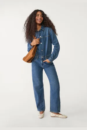 Stradivarius Tuta lunga in denim S